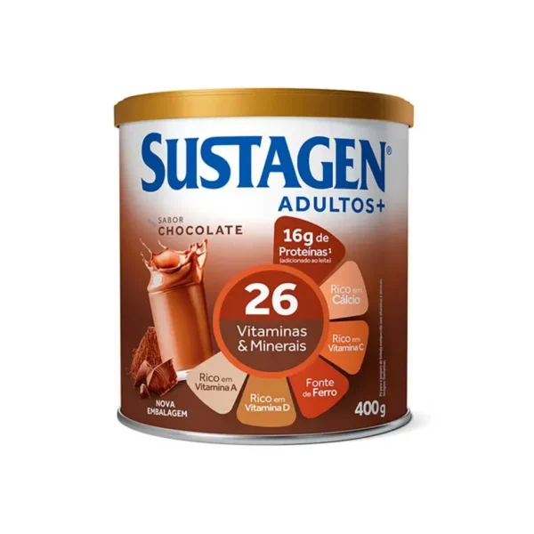 Complemento Alimentar Sustagen Adultos+ Sabor Chocolate 400g