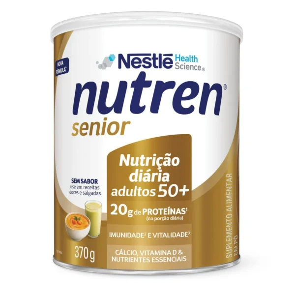 Suplemento Alimentar Nutren Sênior 50+ Baunilha 370g